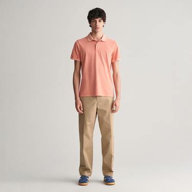  GANT Erkek Pembe Regular Fit Logolu Polo