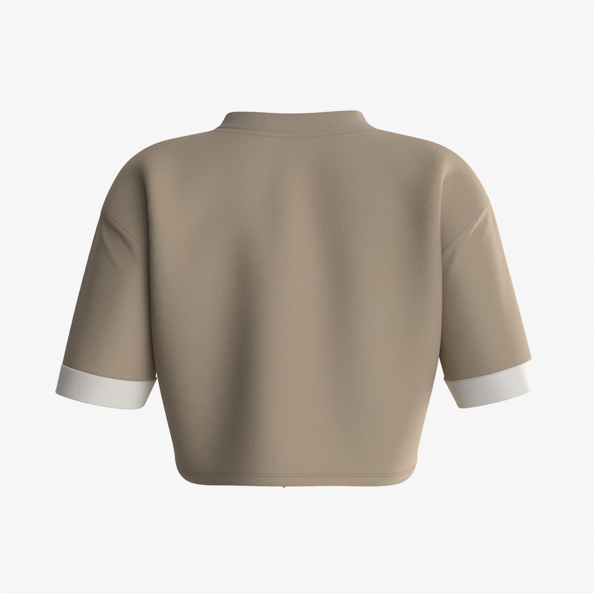 Guess Kadın Kahverengi T-Shirt