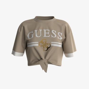  Guess Kadın Kahverengi T-Shirt