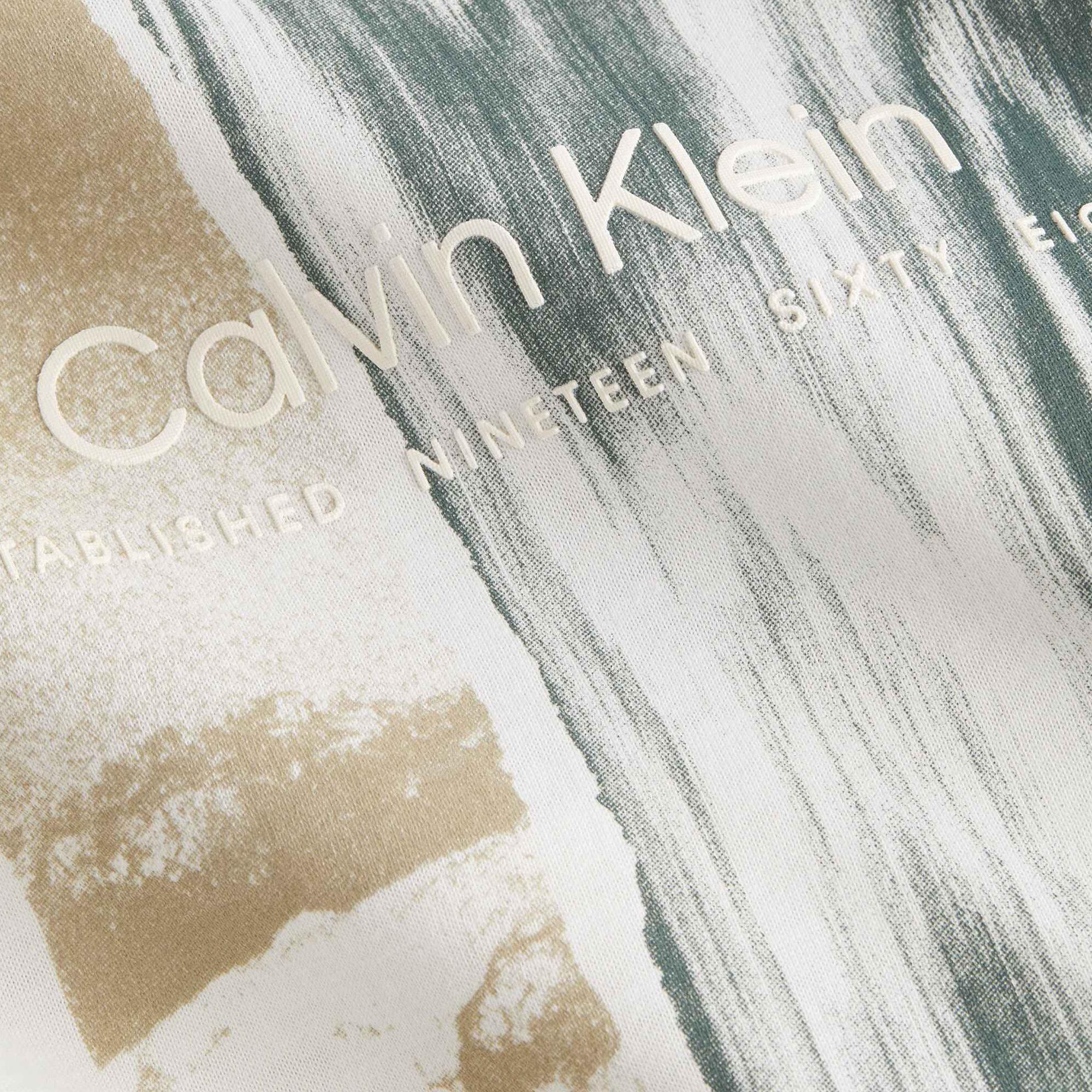 Calvin Klein Elevated Daywear Kadın Gri T-Shirt