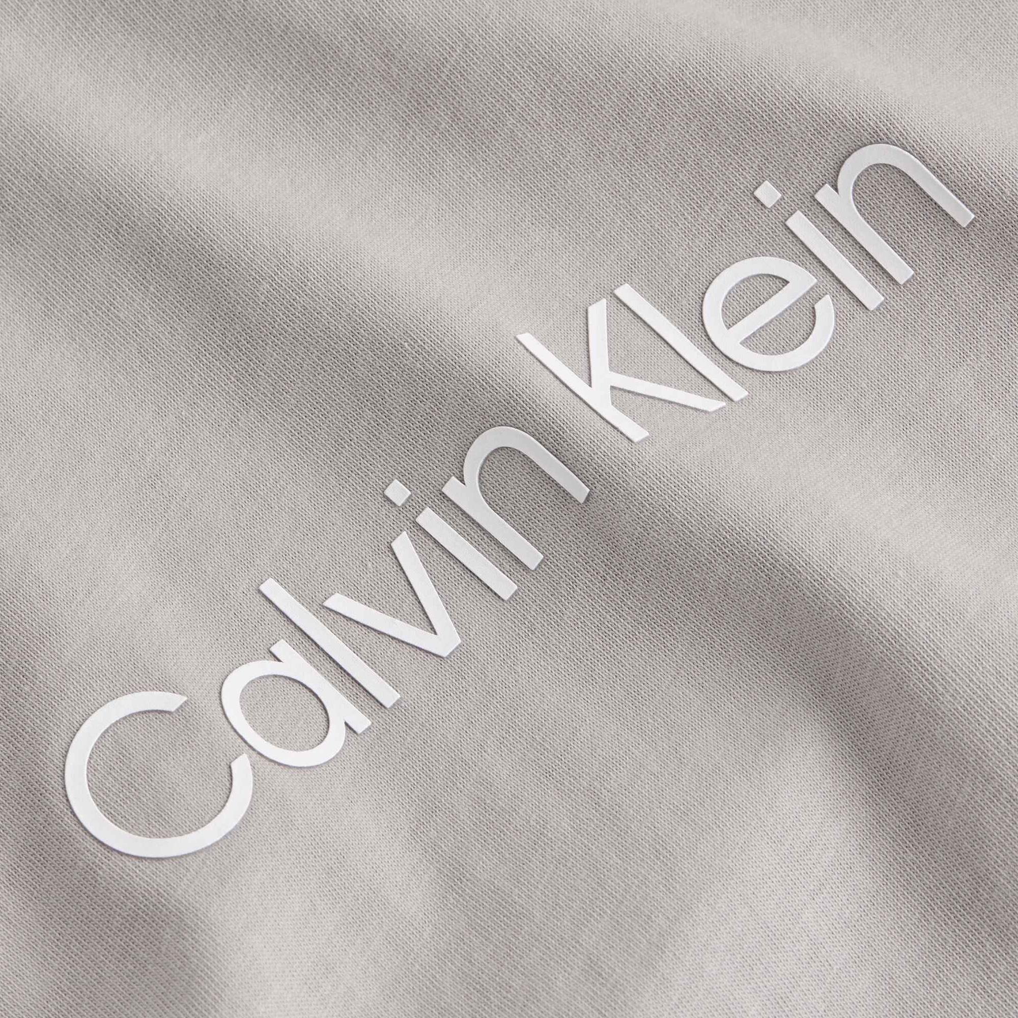 Calvin Klein New Essentials Erkek Gri T-Shirt