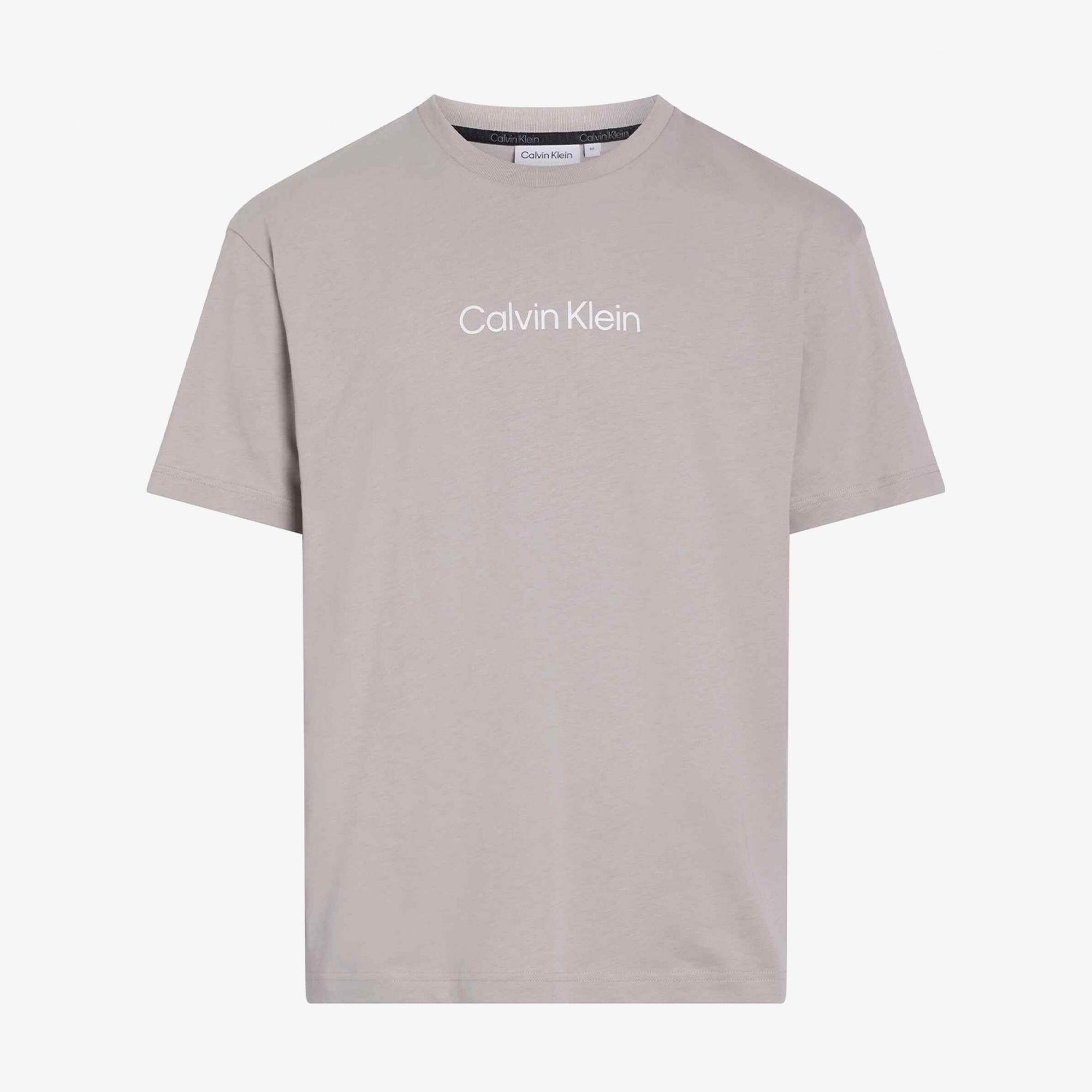Calvin Klein New Essentials Erkek Gri T-Shirt