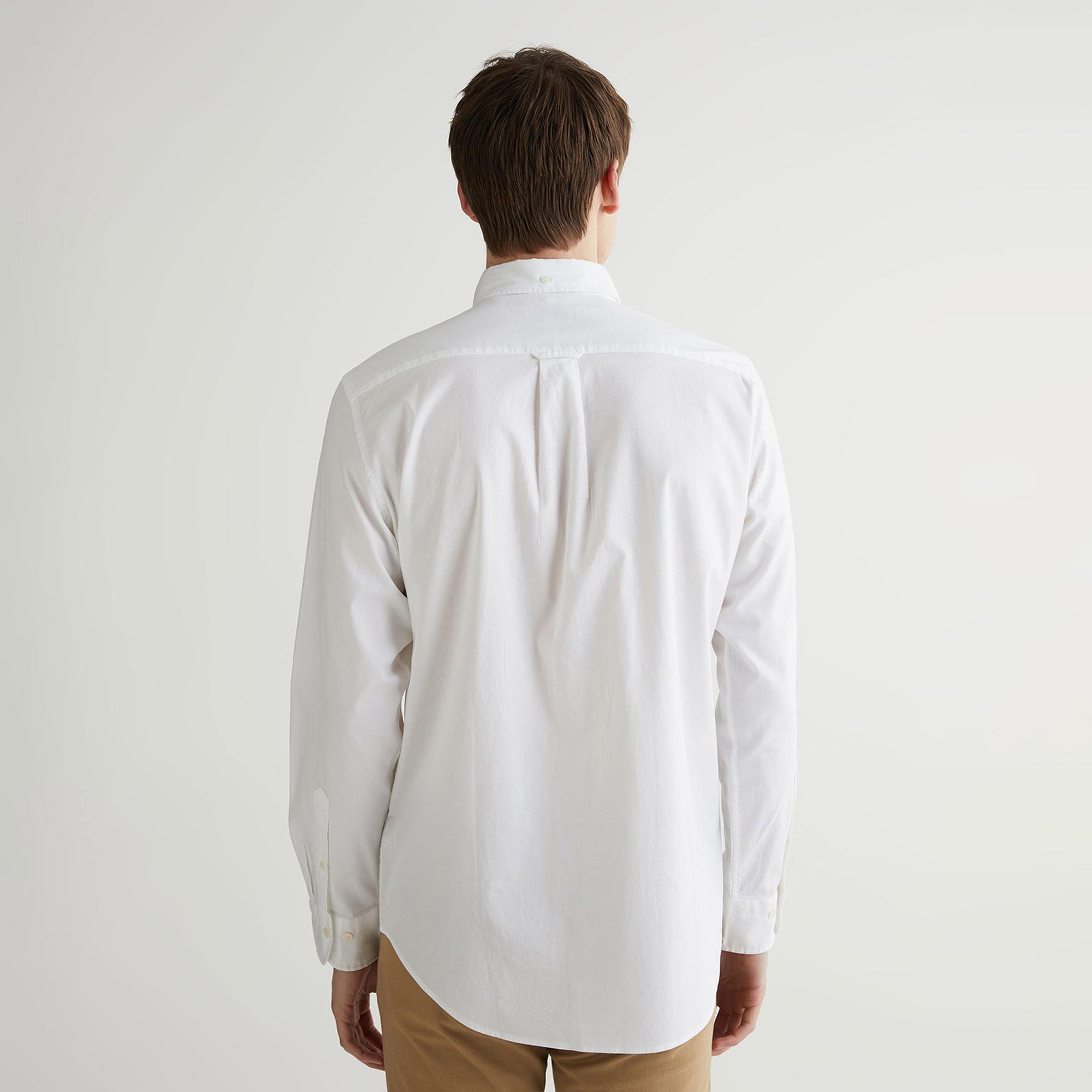 Gant Erkek Beyaz Gömlek