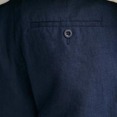  GANT Erkek Lacivert Relaxed Fit Keten Şort