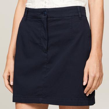  Tommy Hilfiger Kadın Mavi Etek