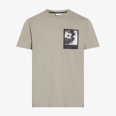  Calvin Klein Summer Evenings Erkek Gri T-Shirt