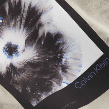  Calvin Klein Summer Evenings Erkek Gri T-Shirt