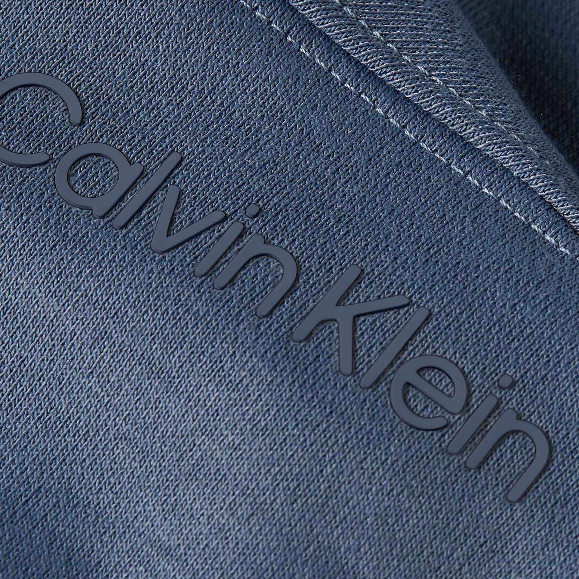 Calvin Klein Essentials Erkek Mavi Sweatshirt