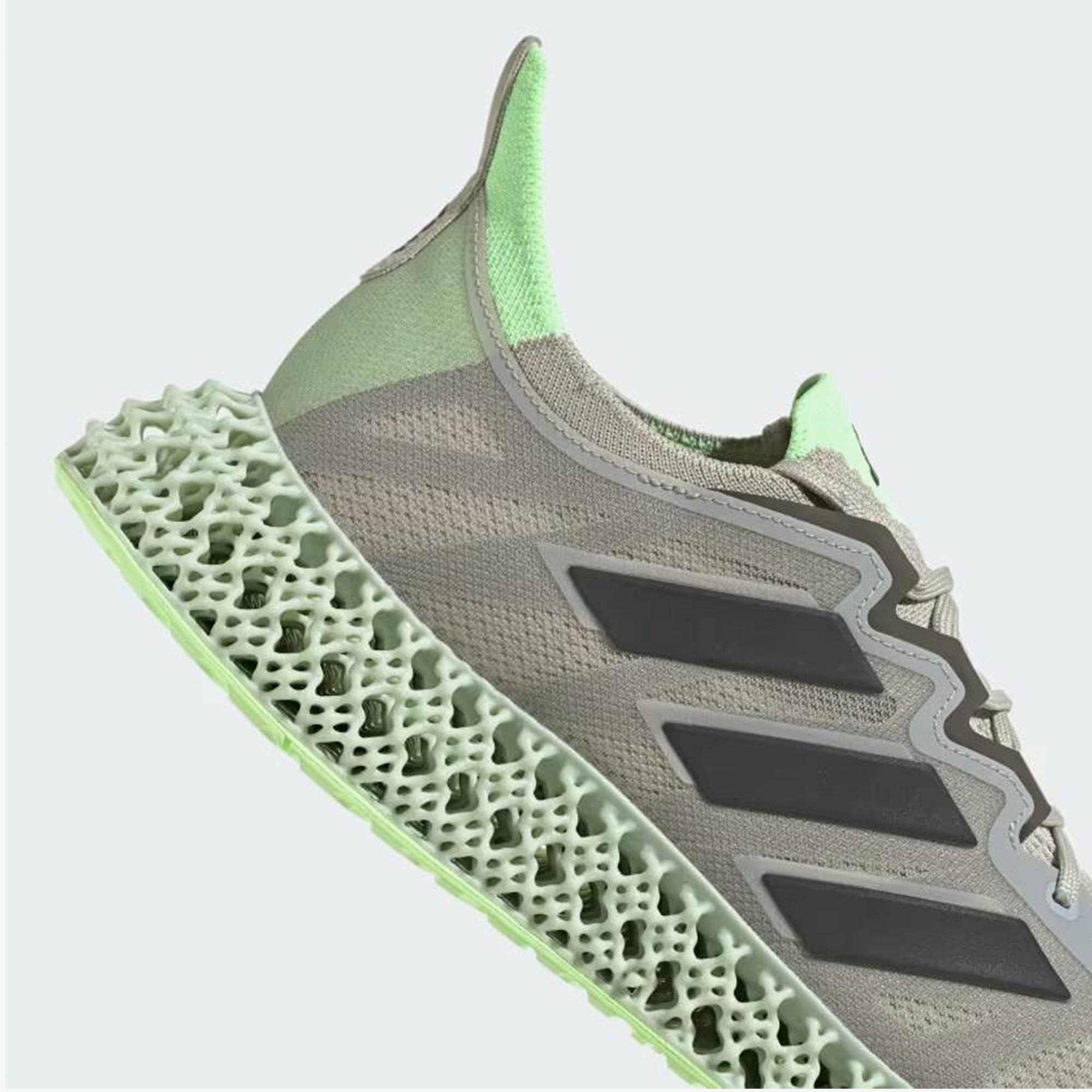 adidas 4Dfwd 3 Erkek Gri Koşu Ayakkabısı