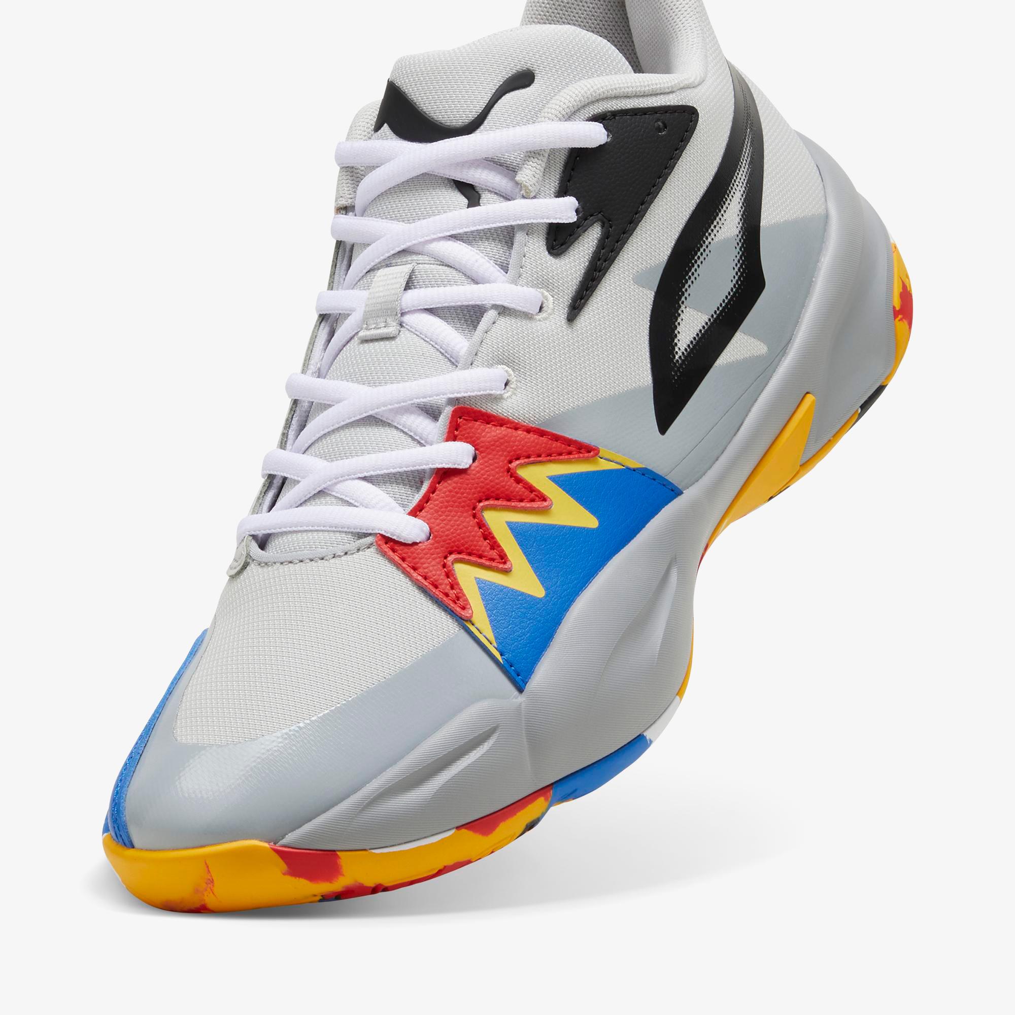 Puma Genetics Erkek Gri Basketbol Ayakkabısı