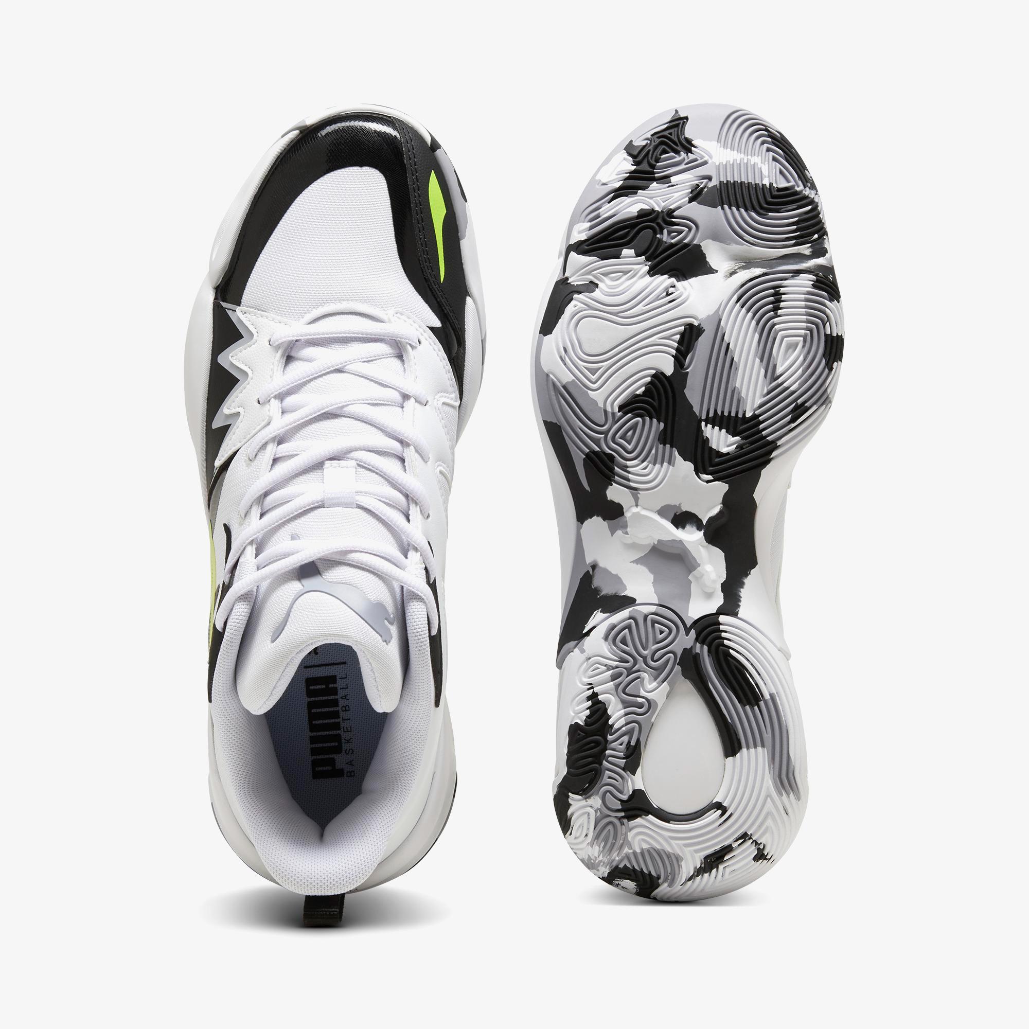 Puma Genetics Erkek Sarı Basketbol  Ayakkabısı