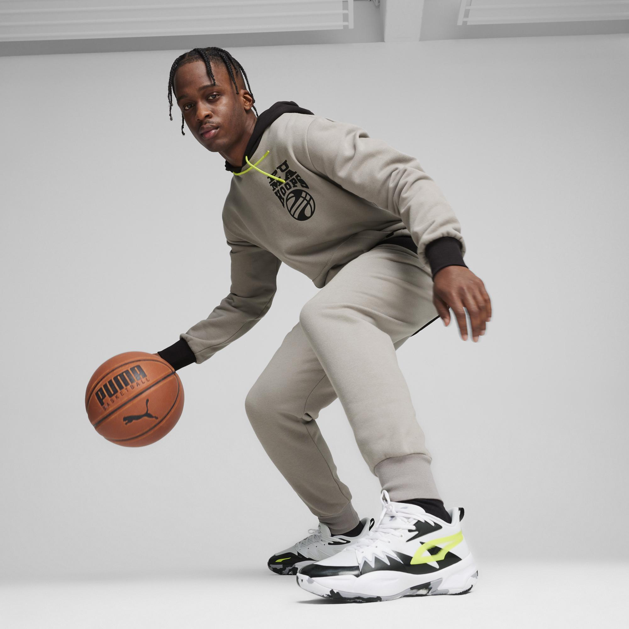 Puma Genetics Erkek Sarı Basketbol  Ayakkabısı