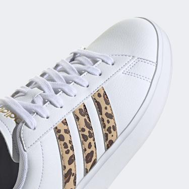  adidas Grand Court 2.0 Kadın Beyaz Günlük Spor Ayakkabı