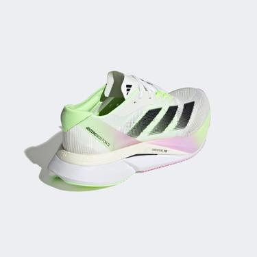  adidas Adizero Boston 12  Kadın Yeşil Koşu Ayakkabısı