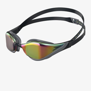  Speedo Fastskin Pure Focus Mirror Aynalı Unisex Siyah Yüzücü Gözlüğü