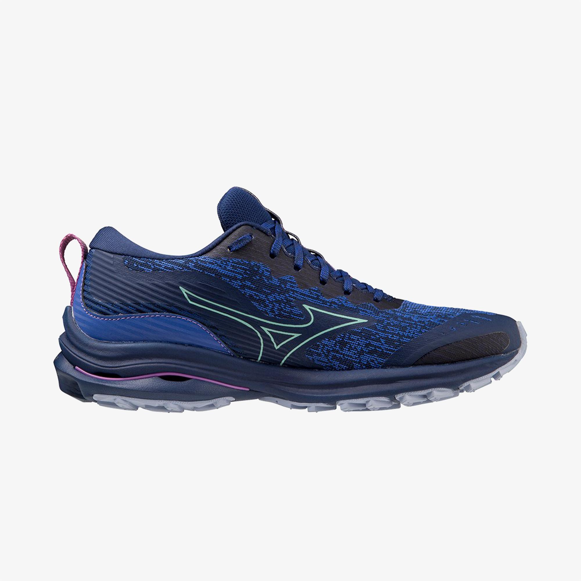 Mizuno Wave Rider TT Kadın Mavi Koşu Ayakkabısı