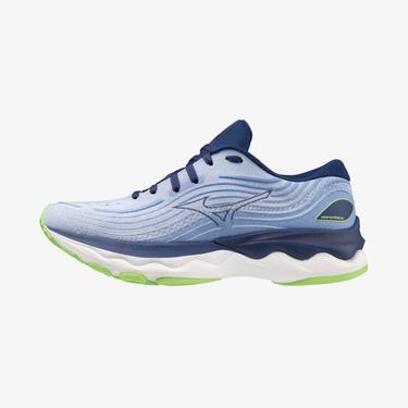  Mizuno Wave Skyrise 4 Kadın Mavi Koşu Ayakkabısı