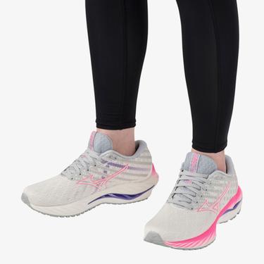  Mizuno Wave Inspire 19 Kadın Beyaz Koşu Ayakkabısı