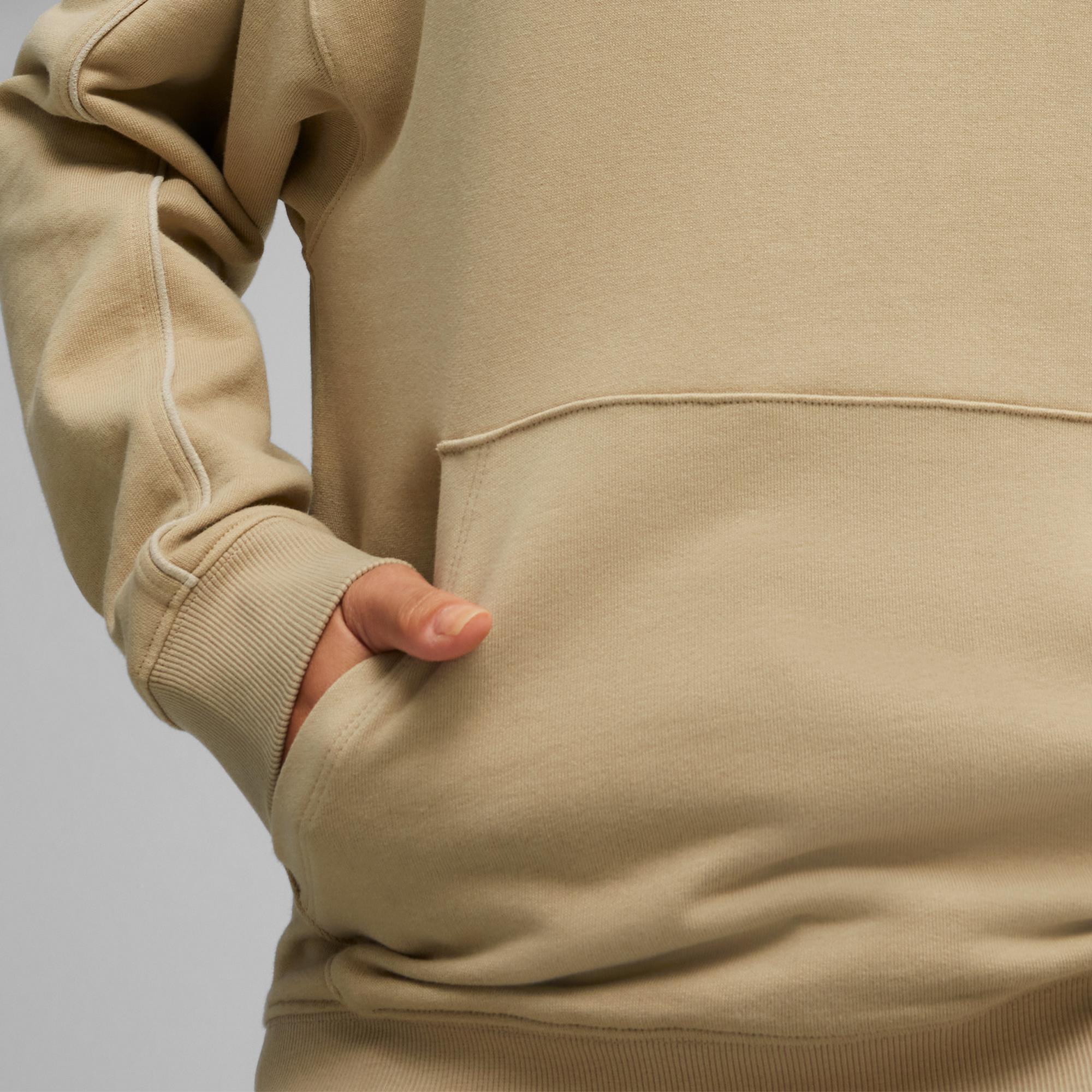 Puma Her Hoodie Tr Kadın Bej Sweat