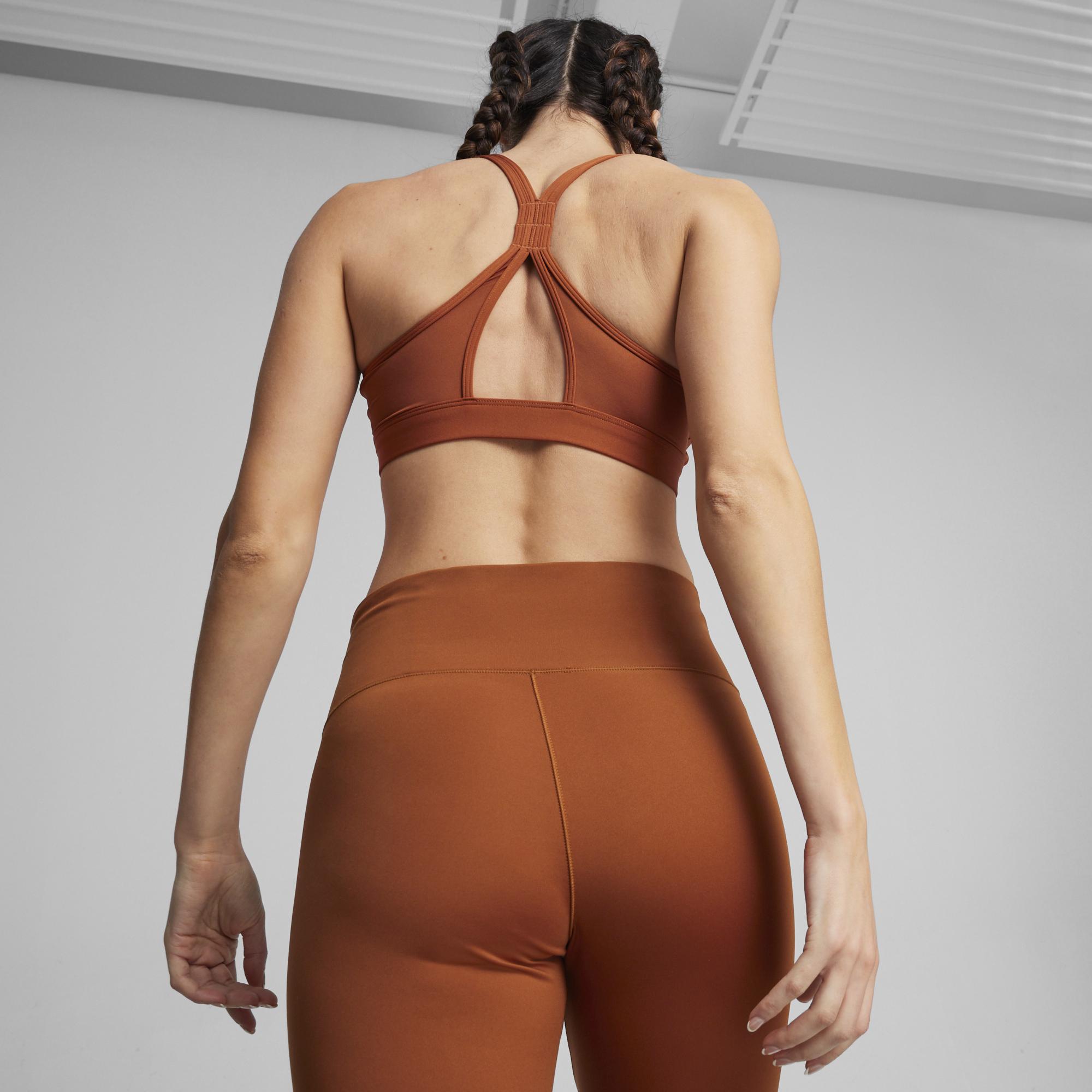 Puma 4Keeps Ultrabare Strappy Bra Kadın Kahverengi Antrenman Bra