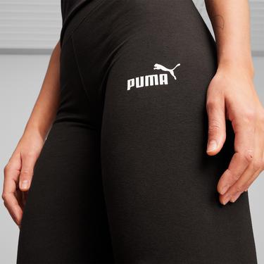  Puma Ess+ Straight Leggings Kadın Siyah Eşofman Altı