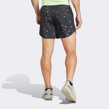  adidas Run It Bl Short Erkek Siyah Koşu Şortu