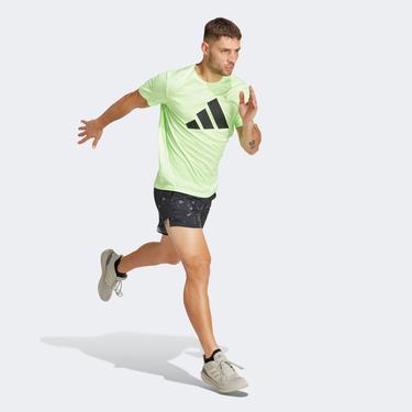  adidas Run It Bl Short Erkek Siyah Koşu Şortu