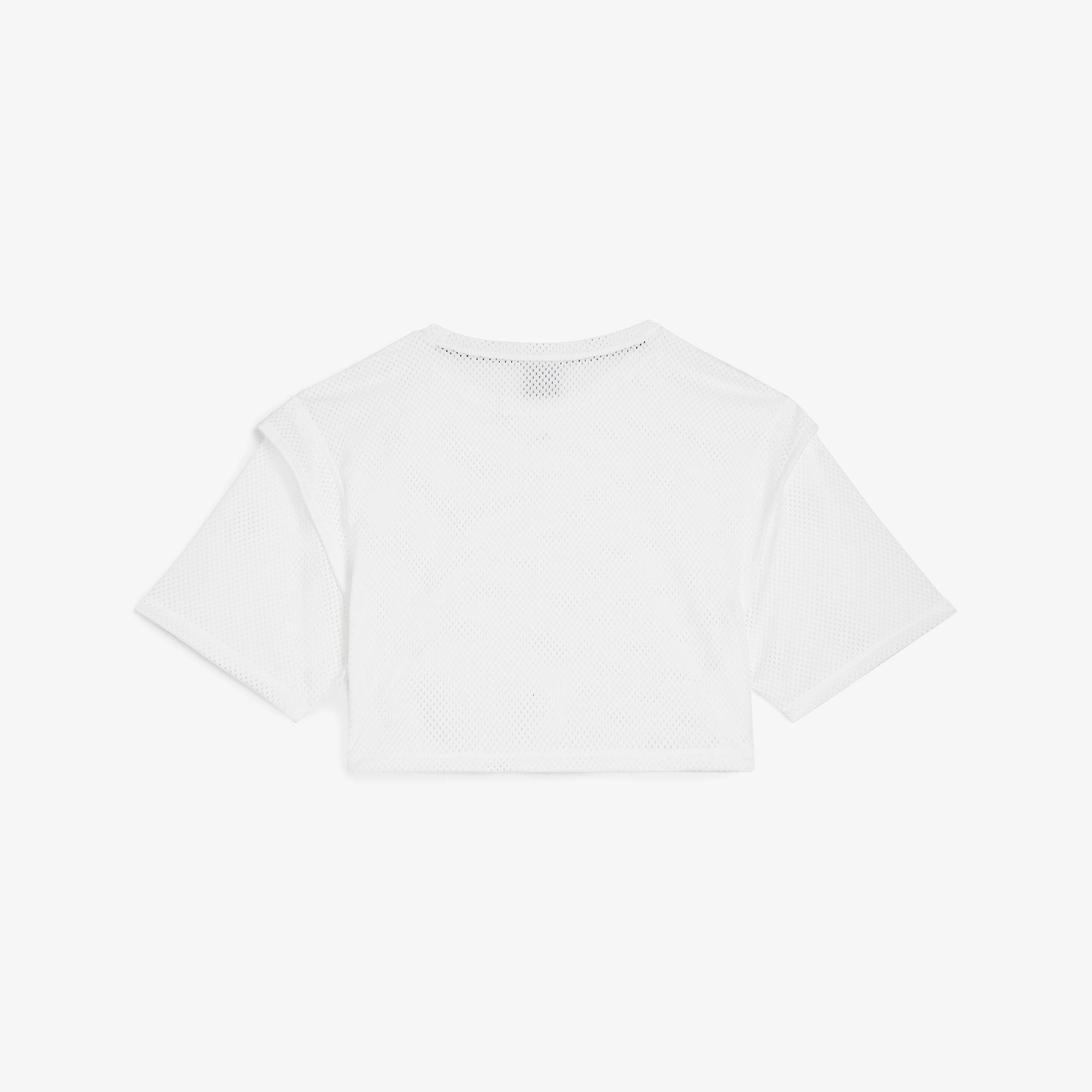 Puma Fit Move Mesh Kadın Beyaz T-Shirt