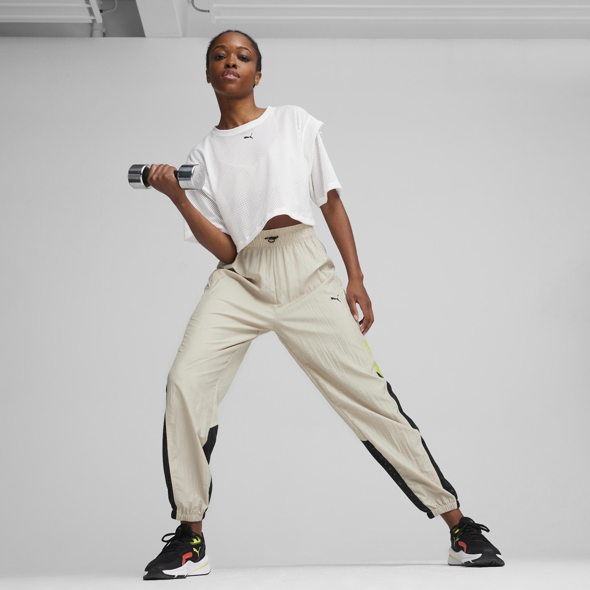 Puma Fit Move Mesh Kadın Beyaz T-Shirt