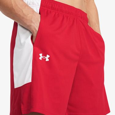  Under Armour Baseline Erkek Kırmızı Şort