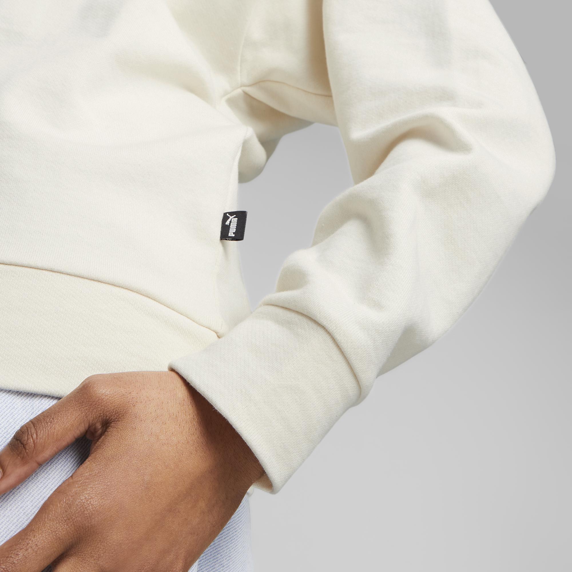 Puma Better Essentıals Crew Kadın Bej Sweatshirt