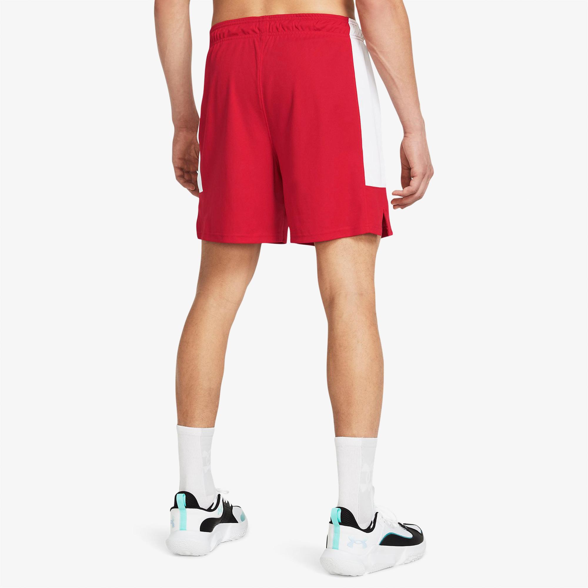 Under Armour Baseline Erkek Kırmızı Şort
