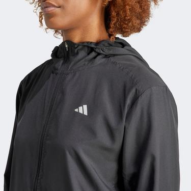  adidas Run It Jacket Kadın Siyah Koşu Ceketi