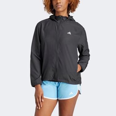  adidas Run It Jacket Kadın Siyah Koşu Ceketi
