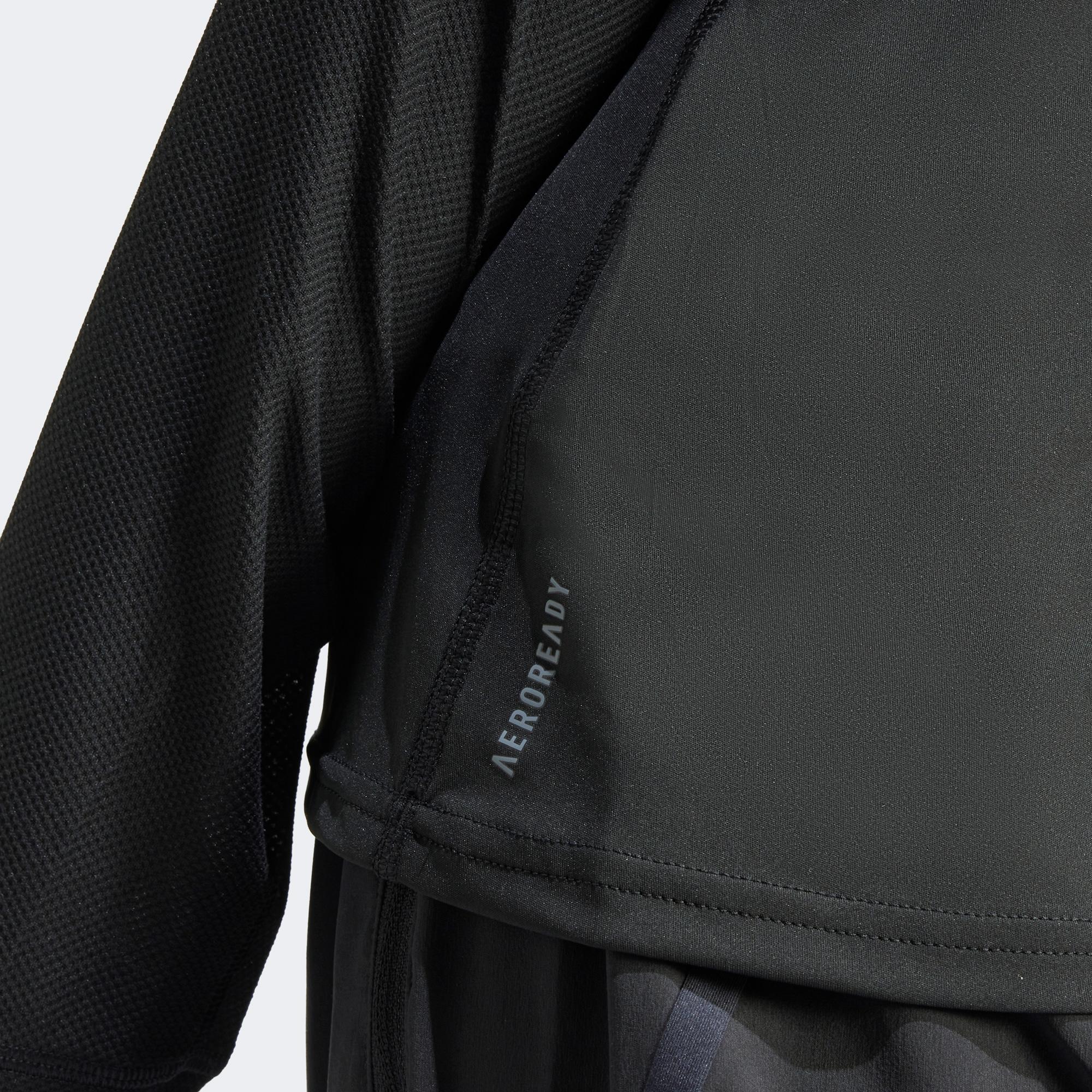 adidas Adizero E Tee Kadın Siyah Günlük T-Shirt