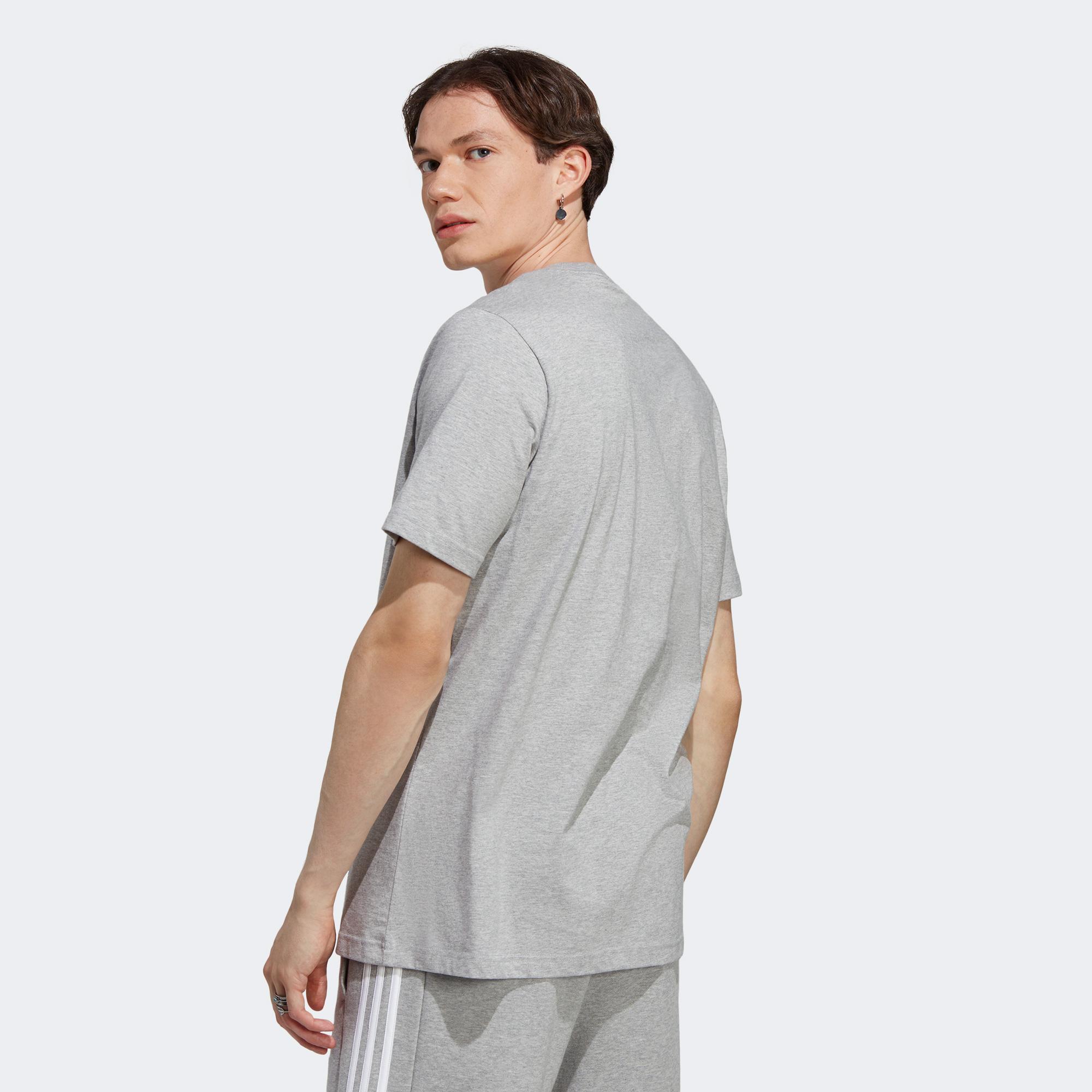 adidas  Sl Sj T Erkek Gri Günlük T-Shirt
