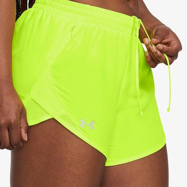  Under Armour Fly By Kadın Sarı Şort