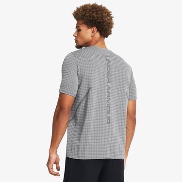  Under Armour Grid Erkek Gri Antrenman T-Shirt