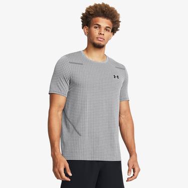  Under Armour Grid Erkek Gri Antrenman T-Shirt