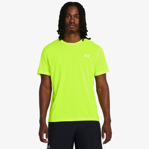  Under Armour Launch Erkek Sarı Antrenman T-Shirt