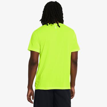 Under Armour Launch Erkek Sarı Antrenman T-Shirt