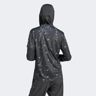  adidas Run It Bl Kadın Siyah Günlük T-Shirt