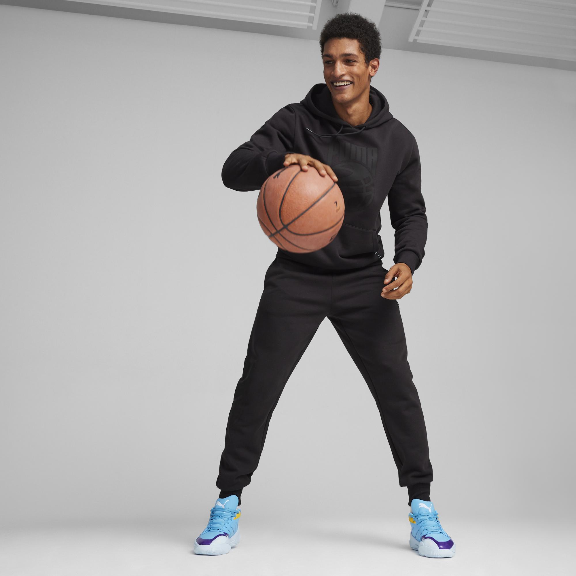 Puma Genetics Erkek Mavi Basketbol Ayakkabısı