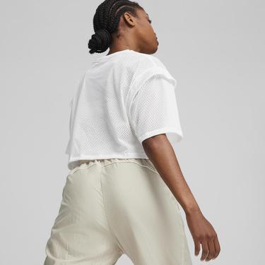  Puma Fit Move Mesh Kadın Beyaz T-Shirt