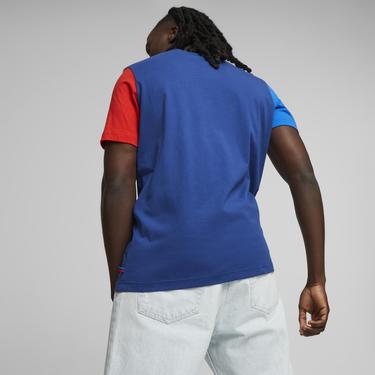  Puma Bmw Mms Ess Logo Unisex Mavi Günlük T-Shirt