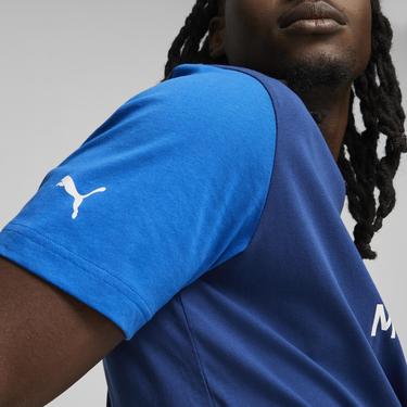  Puma Bmw Mms Ess Logo Unisex Mavi Günlük T-Shirt