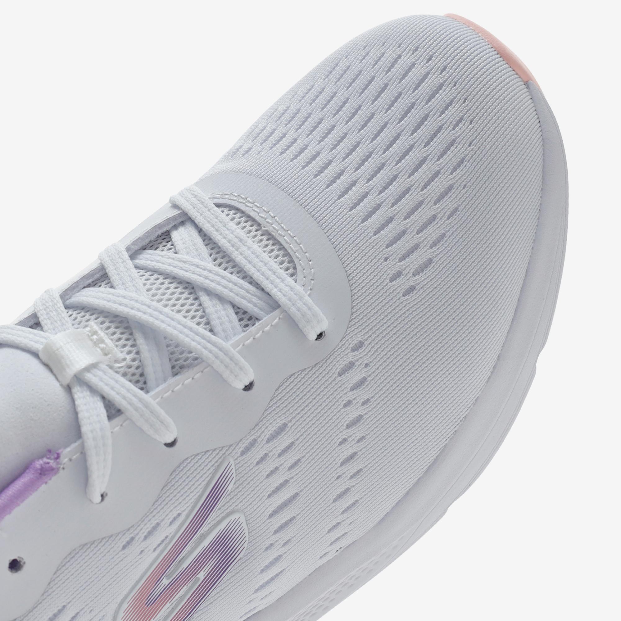 Skechers Go Run Elevate Double Time Kadın Beyaz Koşu Ayakkabısı