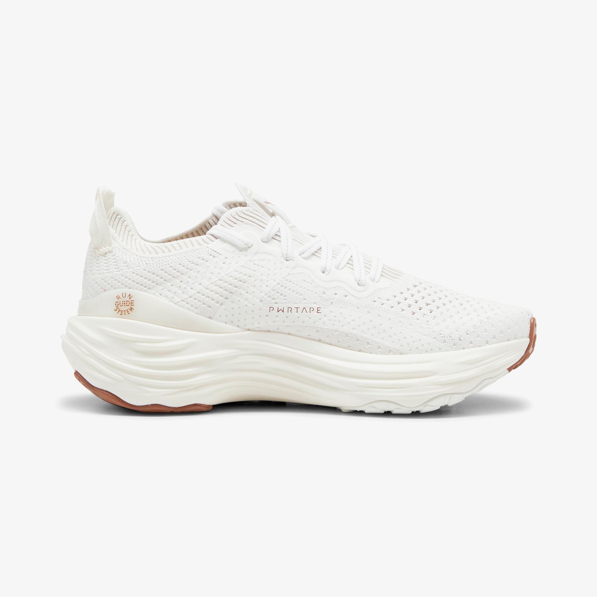 Puma ForeverRun Nitro Knit Kadın Beyaz Koşu Ayakkabısı