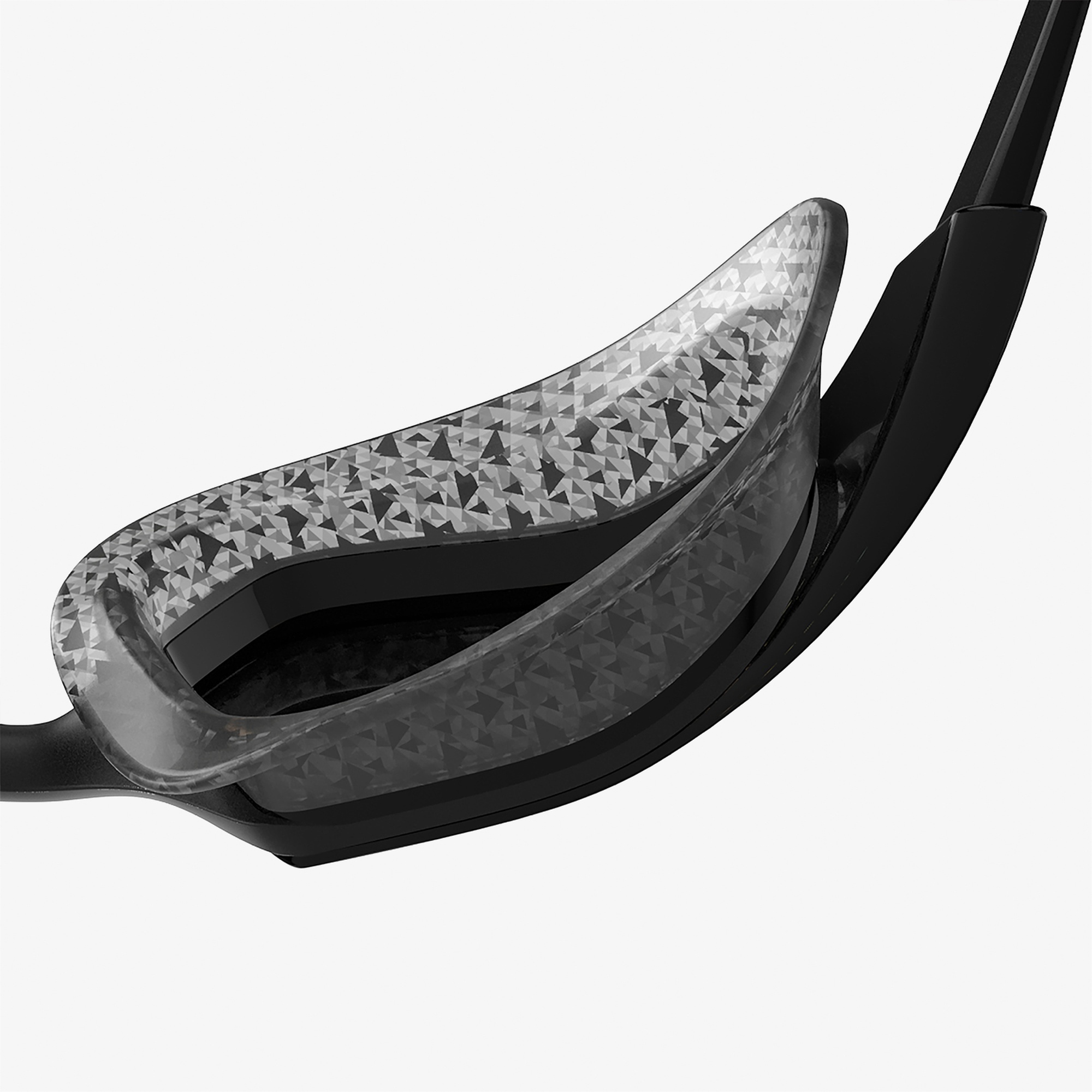 Speedo Aquapulse Aynalı Unisex Siyah Yüzücü Gözlüğü