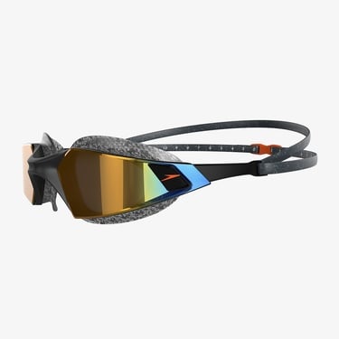  Speedo Aquapulse Aynalı Unisex Siyah Yüzücü Gözlüğü